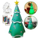 6.9 FT Christmas Decorations Inflatables Tree Outdoor Blow Up Yard Decoration Clearance with LED Lights Built-in for Xmas Holiday Party...