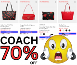 Purses 70% Off At Coach Outlet