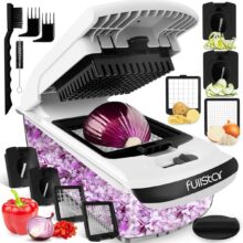 Today Only: 4-in-1 Vegetable Chopper & Spiralizer Deal