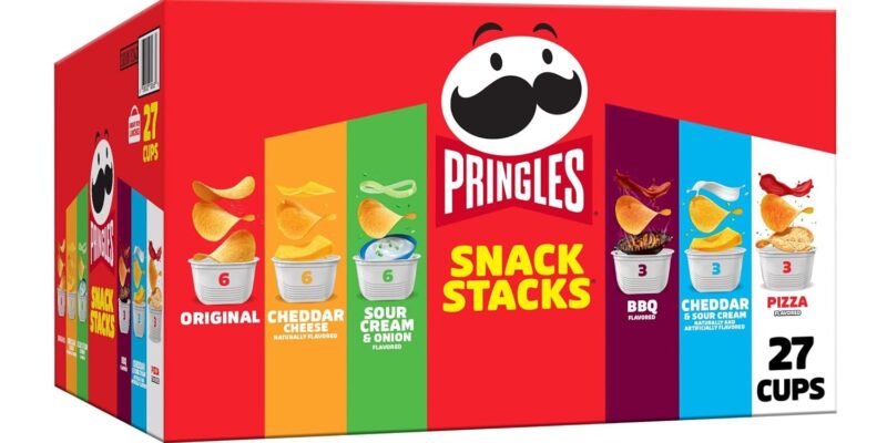 Pringles Potato Crisps Chips Variety Pack (27 Cups) STOCK UP!