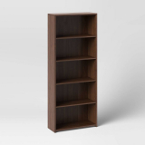 72.87″ Brannandale 5 Shelf Bookcase Walnut – Project 62™ TODAY ONLY At Target