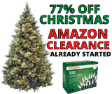 AMAZON CHRISTMAS CLEARANCE 2024 JUST STARTED