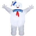 7' Gemmy Airblown Giant Ghostbusters Stay Puft Marshmallow Man Yard Decoration 552064