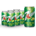 7UP Lemon Lime Soda Pop, 7.5 fl oz, 6 Pack Cans
