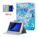 8 Inch Tablet Case, Allytech Slim Folio Leather Stand Wallet Case Cover for Alcatel 3T 8