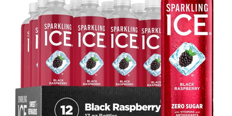 Sparkling Ice, Black Raspberry Sparkling Water On Sale PLUS 30% OFF COUPON! STOCK UP!