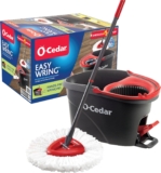 SELLING OUT! O-Cedar EasyWring Microfiber Spin Mop & Bucket Floor Cleaning System $27 at Amazon