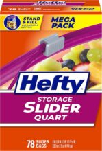 Hefty Slider Kitchen Storage Bags 78-Count Only $7.xx on Amazon (Reg. $12!)