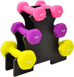 Dumbbell Set with Stand Price Drop on Amazon