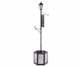 87″ Welcome Solar Lamp Post with Planter Base on Sale At Big Lots!