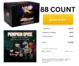 ONLY 18 BUCKS! (88 Count) Black Rifle Coffee Company Headless Horseman, Pumpkin Spice Flavored Medium Roast Coffee Pods