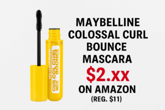 Maybelline Colossal Curl Bounce Mascara Only $2.xx on Amazon – Reg. $11!