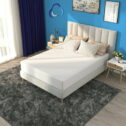 8 Inch Bamboo Charcoal Medium Firm Memory Foam Mattress, Bed in a Box, Twin XL Size