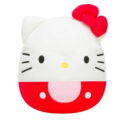 8 inch Squishmallow Hello Kitty with Overalls Ultra Soft Toy