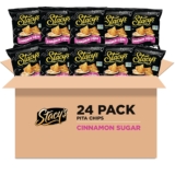 Stacy’s Pita Chips, Cinnamon Sugar, 1.5 Ounce (Pack of 24) BIG PRICE DROP!