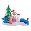 9.5 ft Pre-Lit Island of Misfit Toys Scene Christmas Inflatable