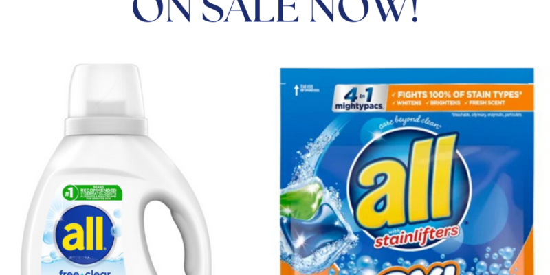 ALL LAUNDRY DETERGENT ONLY $5.29 AT CVS!