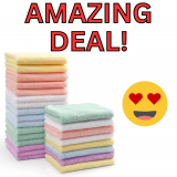 Microfiber Fleece Washcloths Amazing Deal On Amazon!