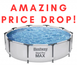 Bestway Steel Pro MAX Swimming Pool HOT PRICE at Walmart!