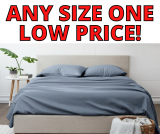 Luxury 4-Piece Sheet Set ANY SIZE ONE AMAZING PRICE!