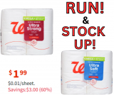 Premium Ultra Bath Tissue Only $1.99! Stock Up!