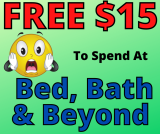 Bed Bath & Beyond Free $15 to Spend on Beach & Pool Products