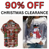 90% Off Christmas Clearance Has Started Online!!