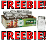 FREE Ball Mason Jars at Walmart! RUN!