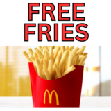 FREE McDonald’s French Fries Every Friday!