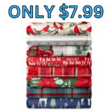 Holiday Plush Throw $7.99 at JCPenney!