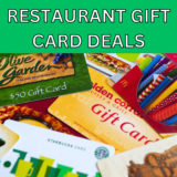 List Of Restaurant Gift Card And Promo Card Deals 2023