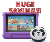 Fire 7 Kids Tablet with Echo Dot HUGE SAVINGS ENDS TONIGHT!