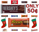 Hershey Candy Bars ONLY 50 cents!