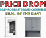 Bathroom Storage Cabinets! Price Drop At Lowes!