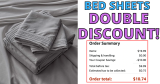 Bed Sheets Double Discount On Amazon!