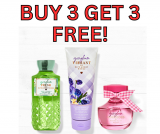 Bath & Body Works Body Care BUY 3 GET 3 FREE!