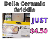 Get the Bella Ceramic Griddle at an Unbeatable Price at Walmart
