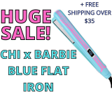 CHI x Barbie Flat Iron Sale!