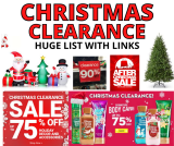 Christmas Clearance 2024 – THE BIG LIST