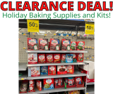 Holiday Baking Supplies and Kits On Clearance Now!