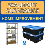 Walmart Home Improvement Clearance Has Started Online