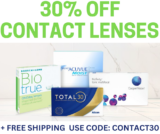 30% OFF CONTACT LENSES + FREE SHIPPING AT WALGREENS!