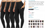 4 Pack Leggings with Pockets PRICE DROP!