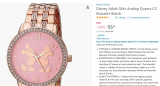 Disney Adult Glitz Analog Quartz CZ Bracelet Watch BIG PRICE DROP