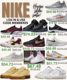 HUGE NIKE SALE HAPPENING RIGHT NOW!