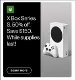 XBOX SERIES S FOR $150 AT VERIZON
