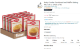 STOCK UP! Betty Crocker Cornbread and Muffin Baking Mix, 6.5 oz. (Pack of 9) ONLY 5 BUCKS!