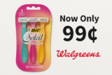 BIC Soleil Escape Women’s Disposable Razors 3-Pack – Now Only 99¢ at Walgreens!