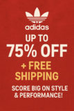 🏷️ Up to 75% Off adidas Sale + Free Shipping – Score Big on Style & Performance!