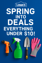 🌼 Lowe’s Spring Into Deals: Everything Under $10!